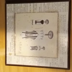 Set of 3 Paris designed pictures